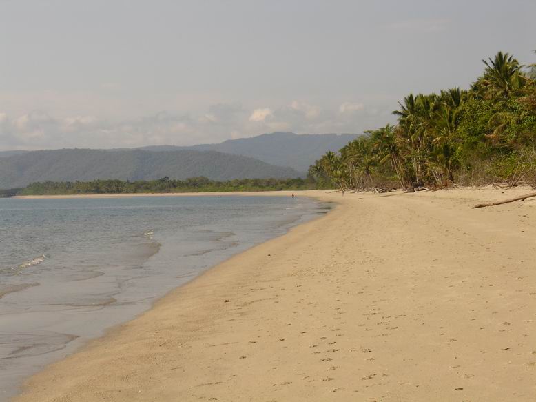 Plaze po ceste do Daintree N. P.