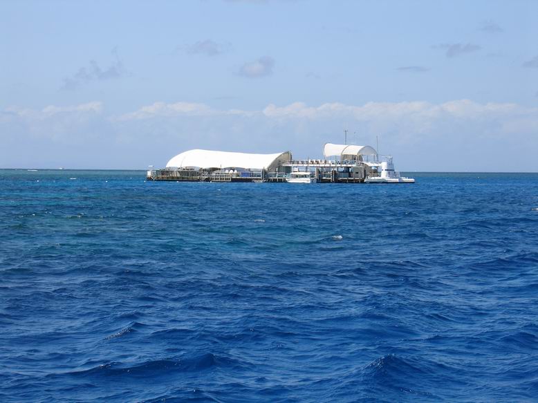 Vylet lodi za snorchlovanim a potapenim na Great Barrier Reef