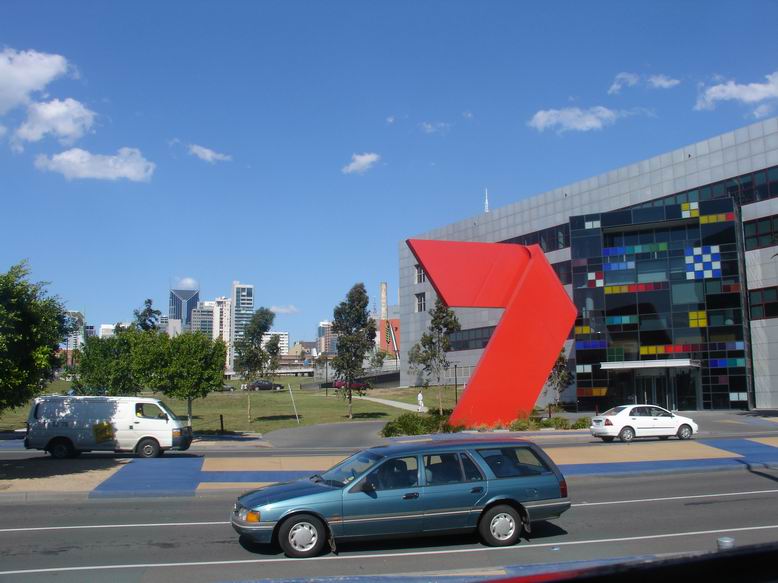 Logo jedne ze tri hlavnich australskych televizi (Seven).