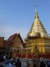 Wat Prathat Doi Suthep je velmi vyznamne poutni misto v Thajsku.