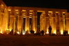 The east side of the peristyle court of Amenhotep III