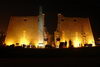 Luxor Temple at night