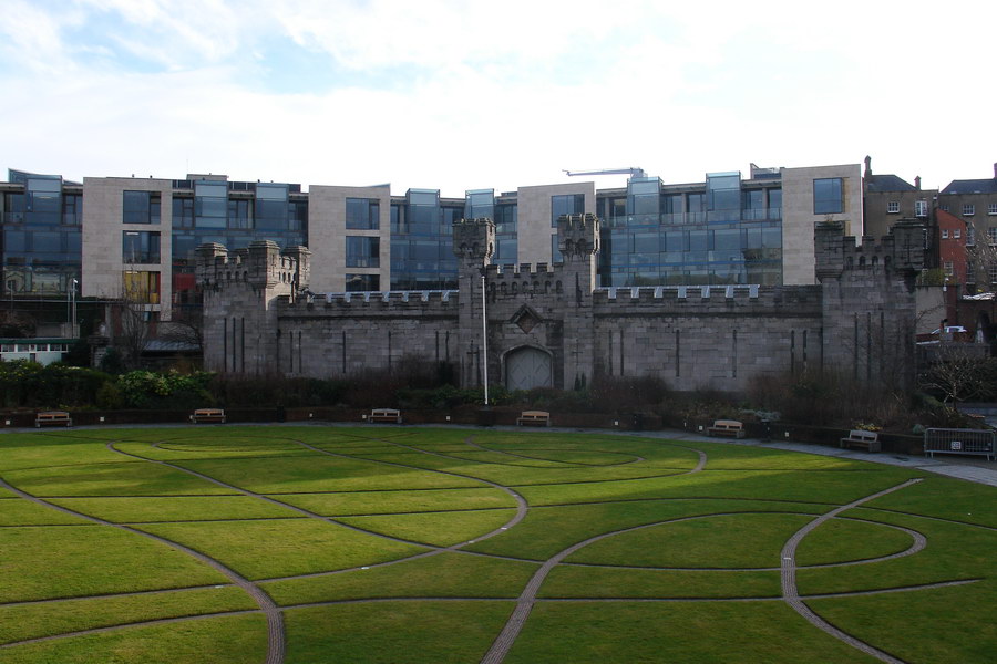 Zahrada pod Dublinskym hradem