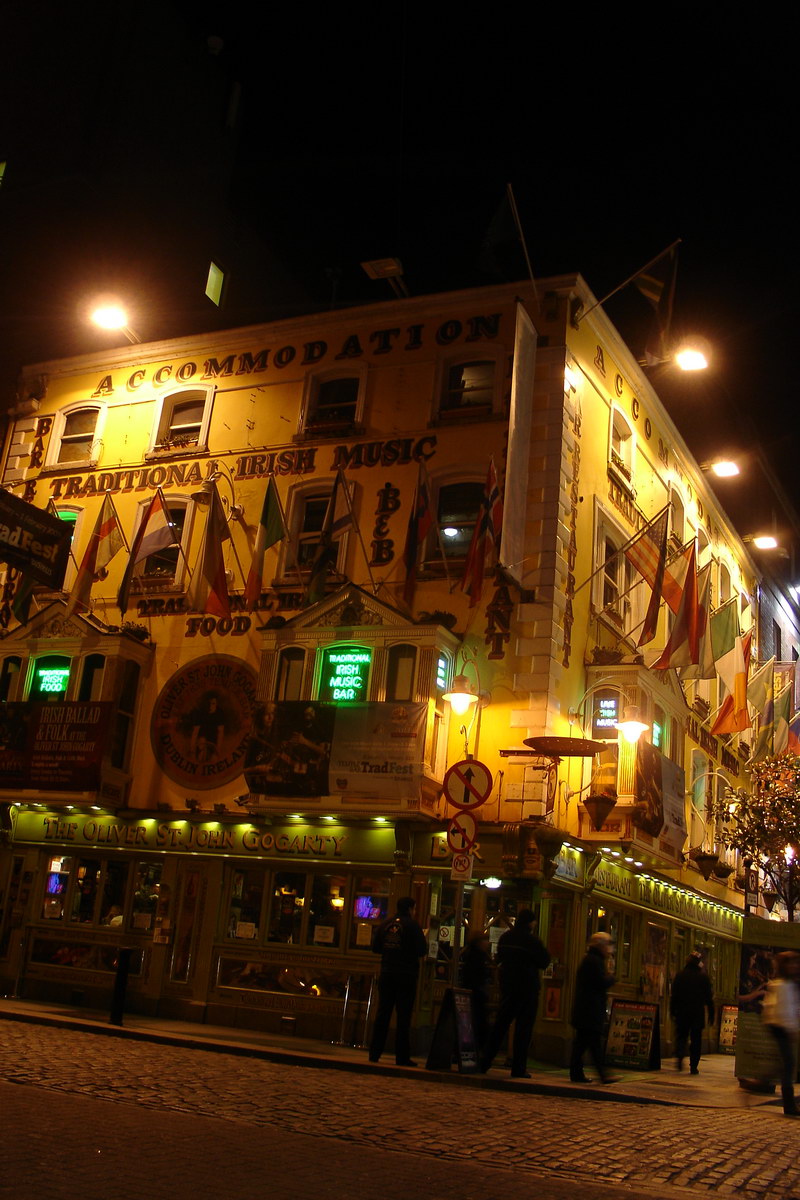 Temple Bar area Dublin