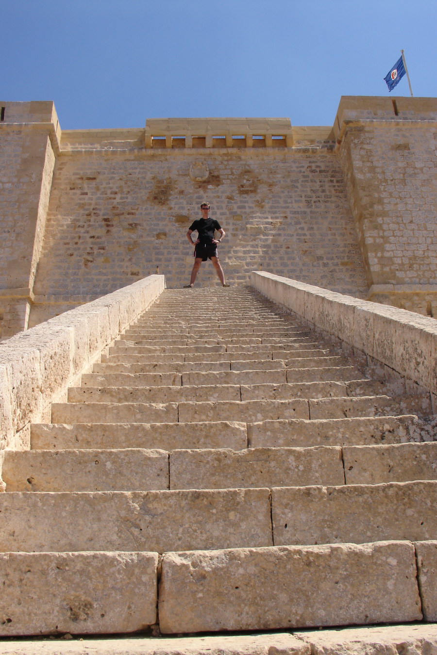 Schody na Comino tower