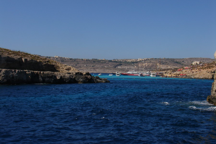 Blue lagoon, Comino