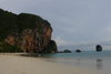 Low tide at Pranang Cave beach