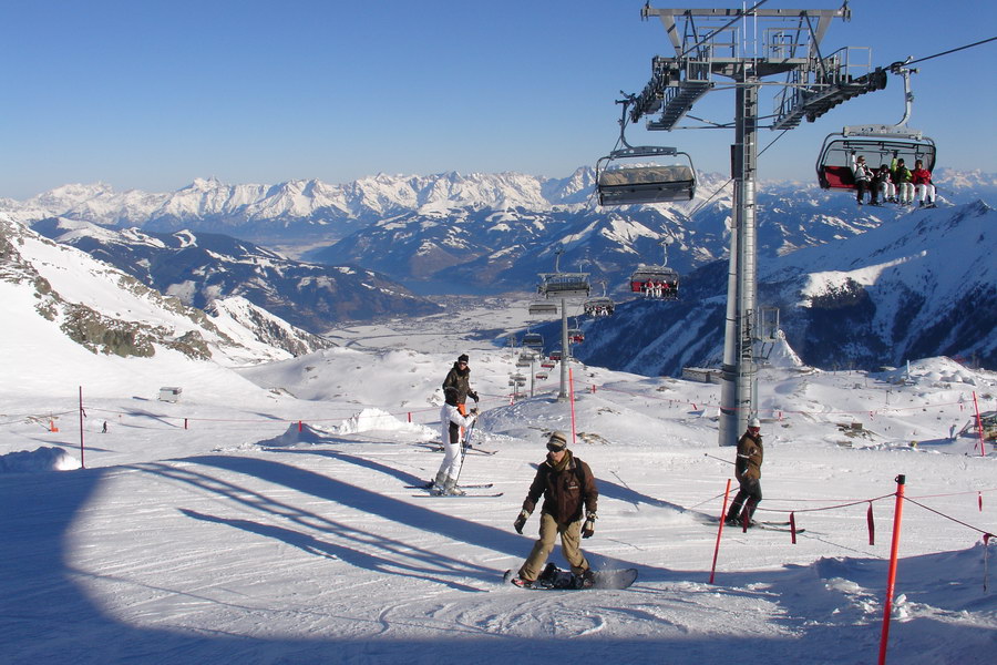 Kaprun skiing