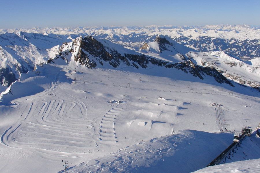 vyhled z Kitzsteinhorn.